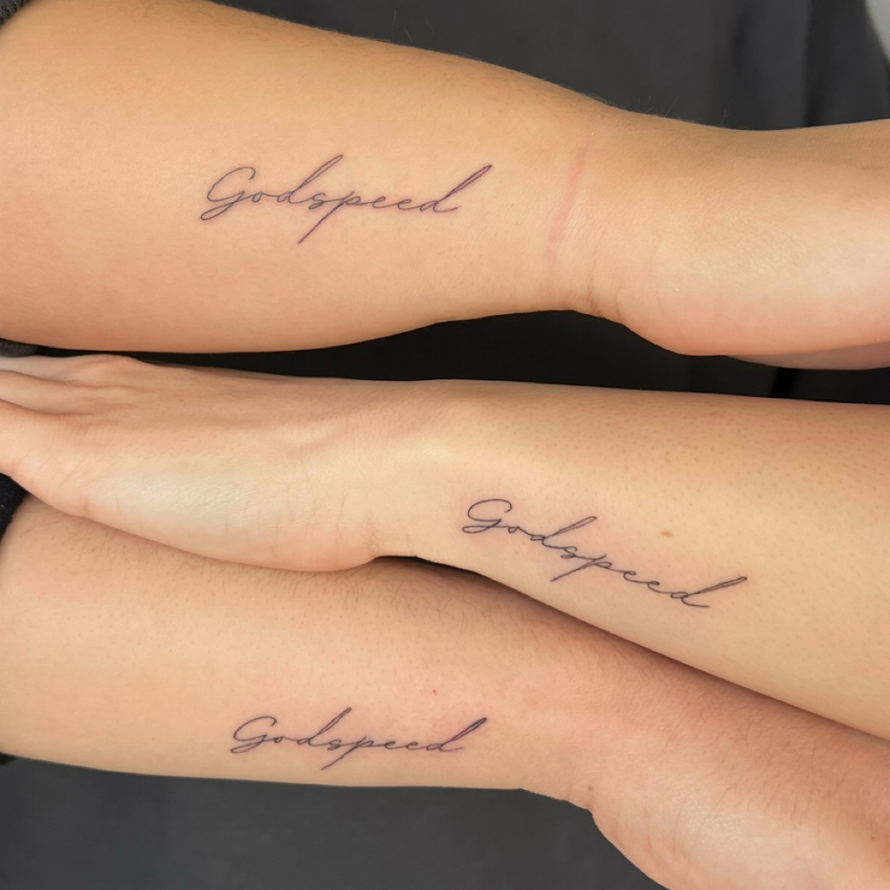 matching tattoos 3-4 people at inkbyhalie • lochdidmyink in brick, NJ