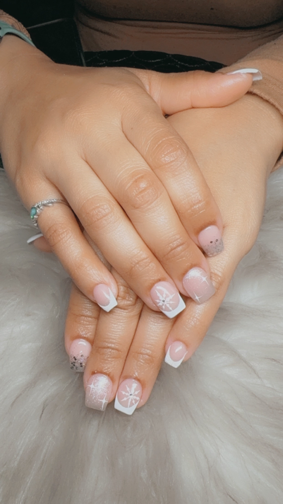 Extra Short Acrylic Full Set