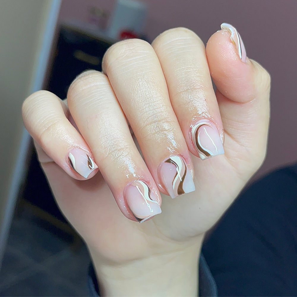 Short Full Set at Blossomed Beauty Lounge in Hesperia, CA
