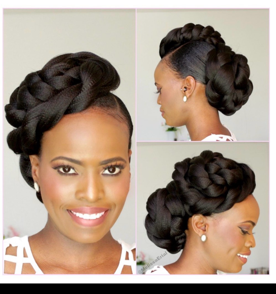 Bundle Chiyon Ponytail With Hair at Flax Locks Studio Spa,LLC in Greenacres, FL