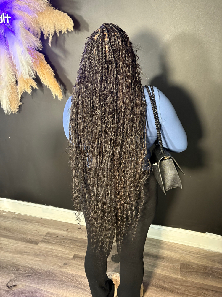 Knotless Boho at Heir Paradise in Byron, GA