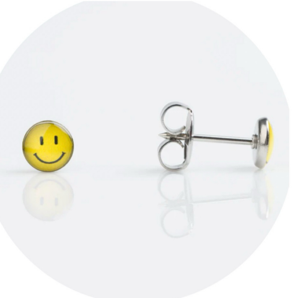 Happy Face Stainless Steel Novelty at Airbella in Columbus, OH