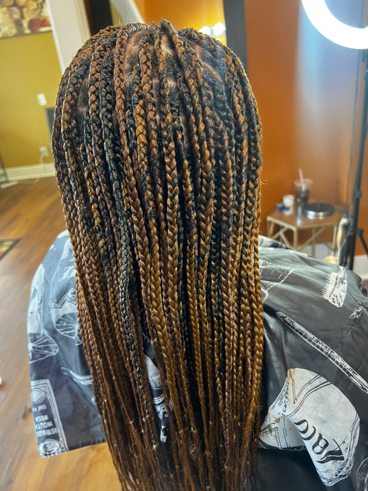 Medium Box Braids