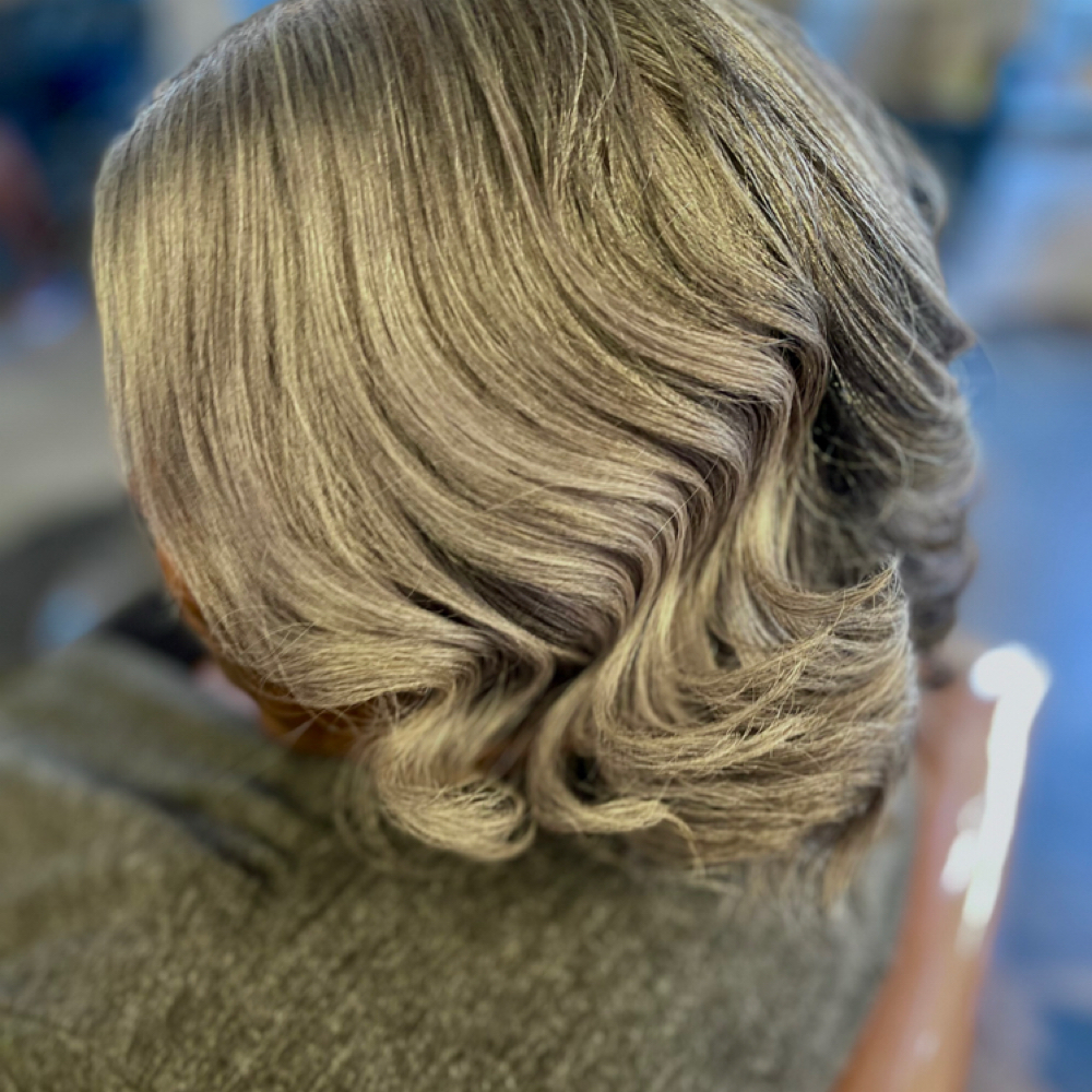 Virgin Relaxer at J. Mc Hair Studio in Hattiesburg, MS