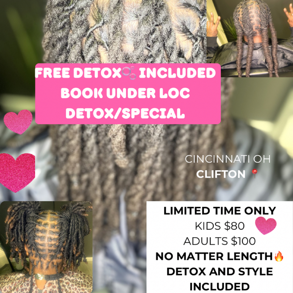 š„LOC DETOX/STYLE SPECIALš„š„š„ at Ari Locs and Styles in Cincinnati, OH