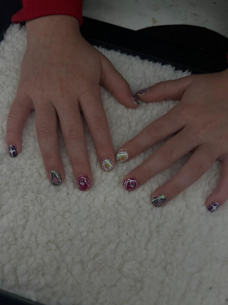 regular polish mani at SayitwithKolour in indianapolis, IN