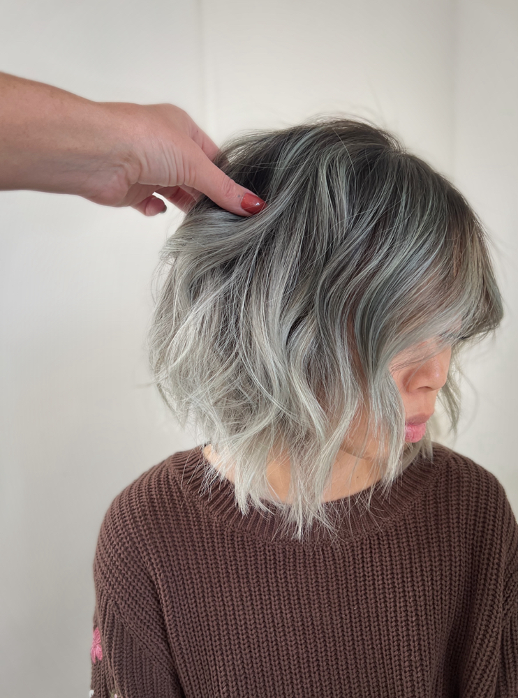 Short Haircut with Wash + Style