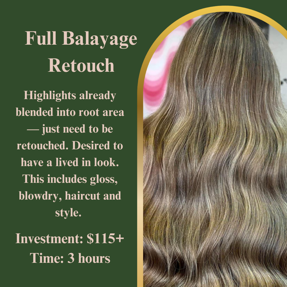 FULL BALAYAGE RETOUCH