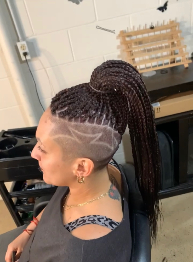 Half Head Braided