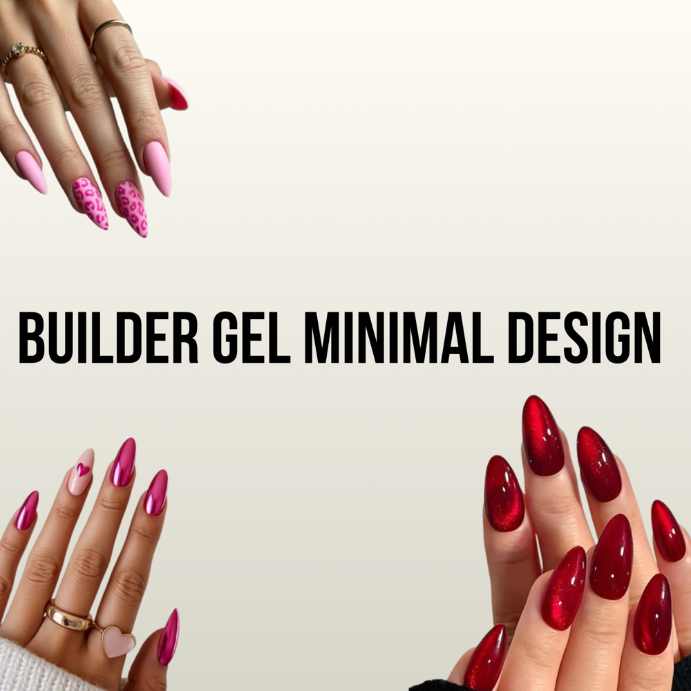 Builder gel (Minimal Design) at Maria's Nails in Bloomington, IL