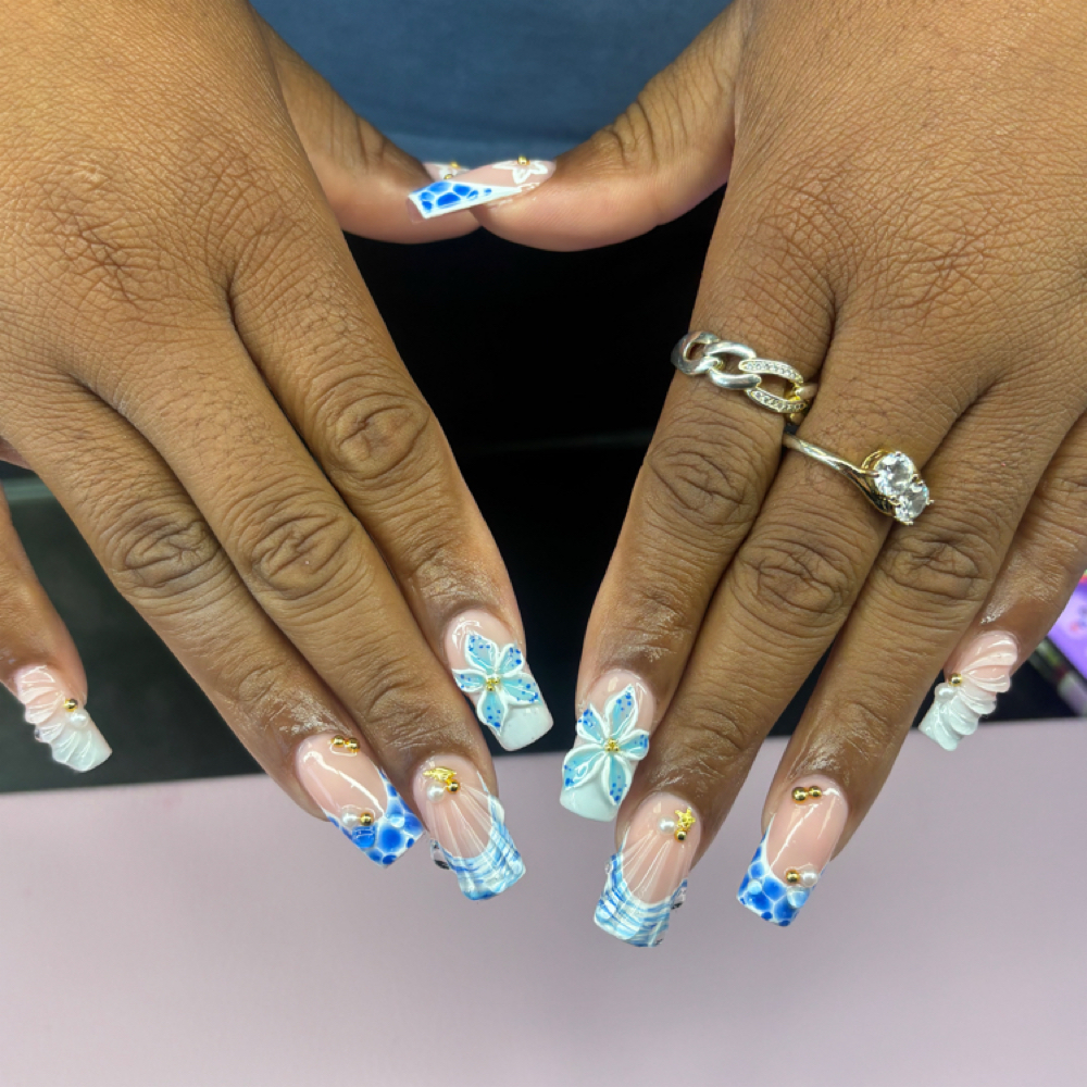 Gel X Full Set at Divine Hair Skin and Nails in Effingham, IL