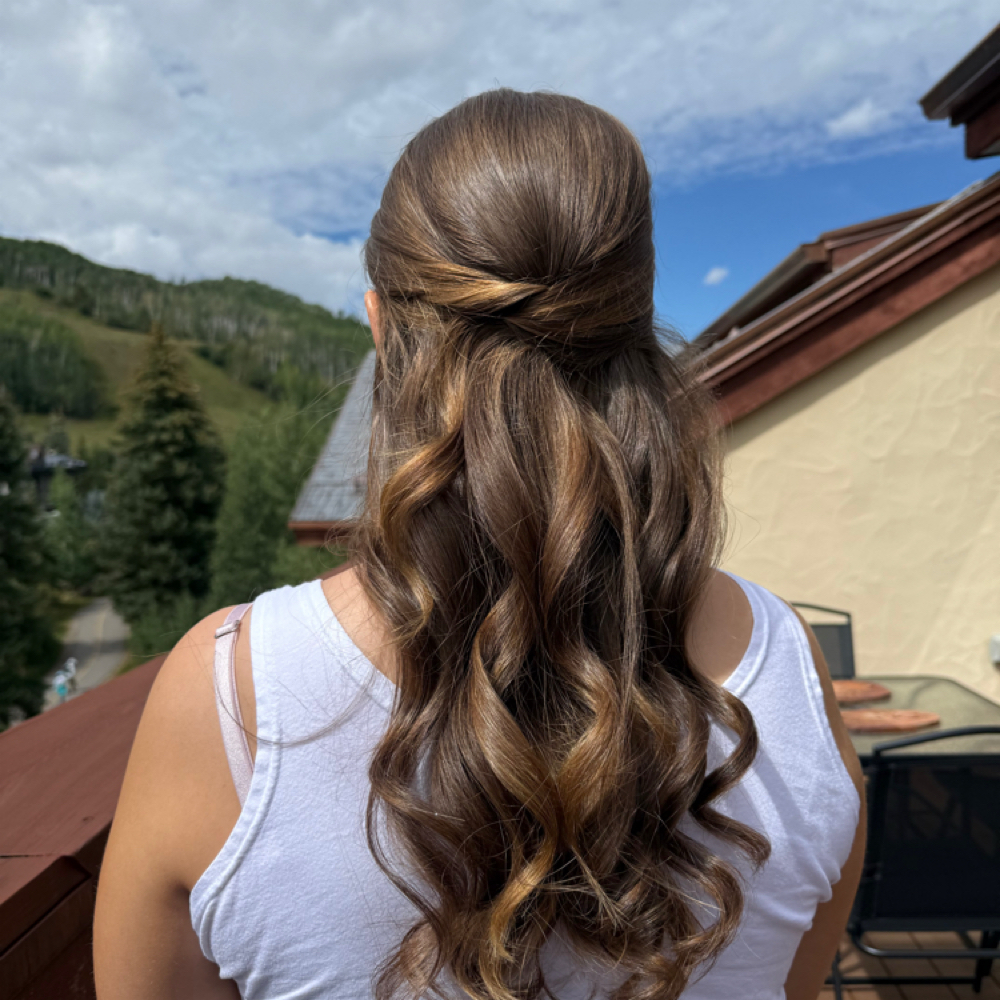 Bridal Hair - Bridal Party at Electric Veil Studios in Colorado Springs, CO