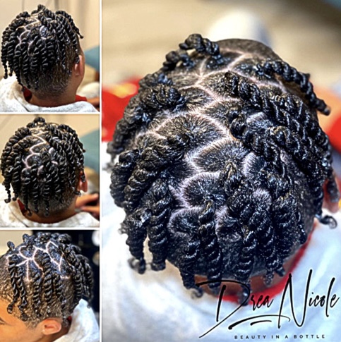 2Strand Twist (Twist Out) at Crown’D Claws in Clarksville, TN
