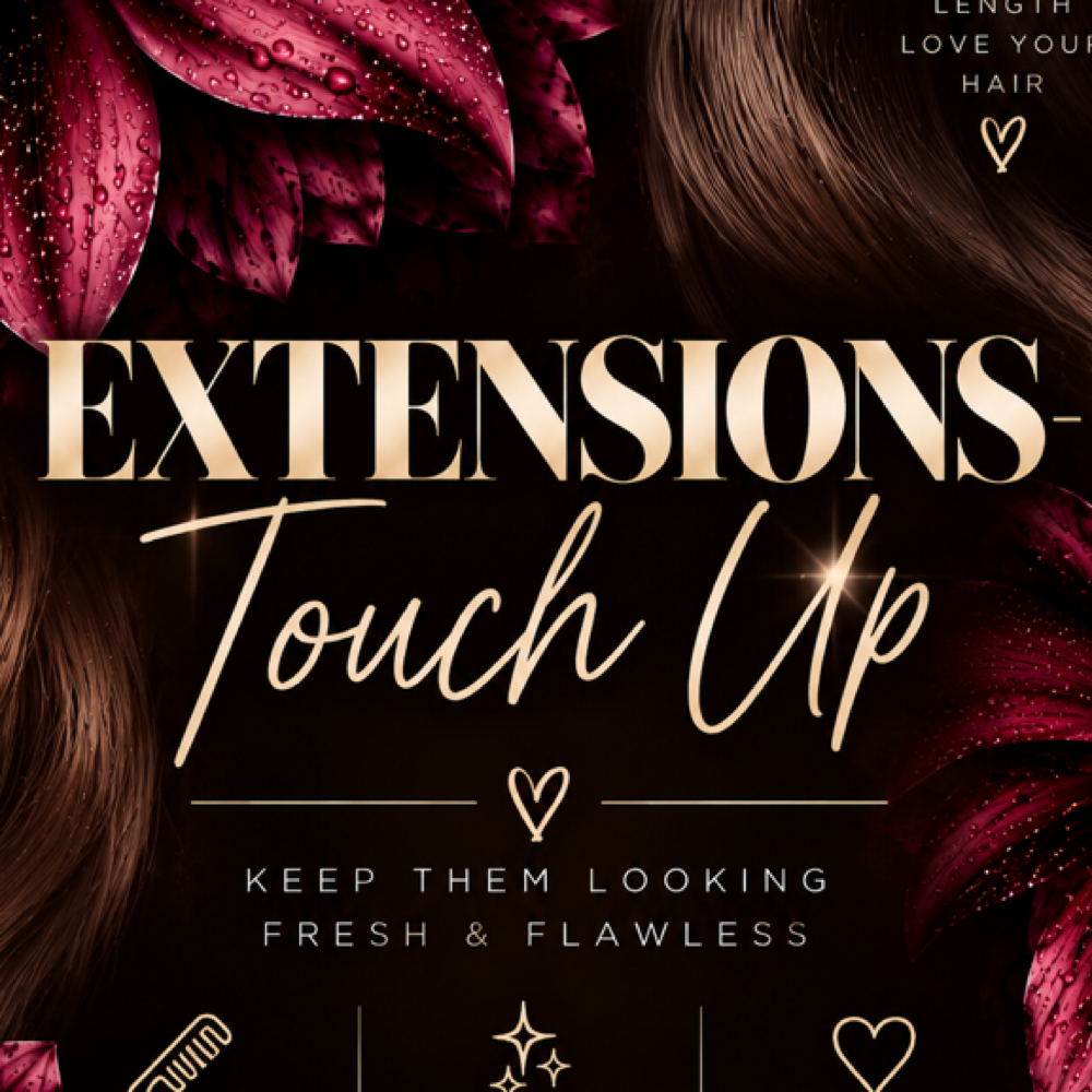 Extensions - Touch-up at Marlena Beauty in Del Mar, CA