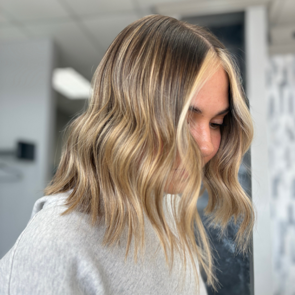 Face Framing Foils at Hair By Rach in Menasha, WI