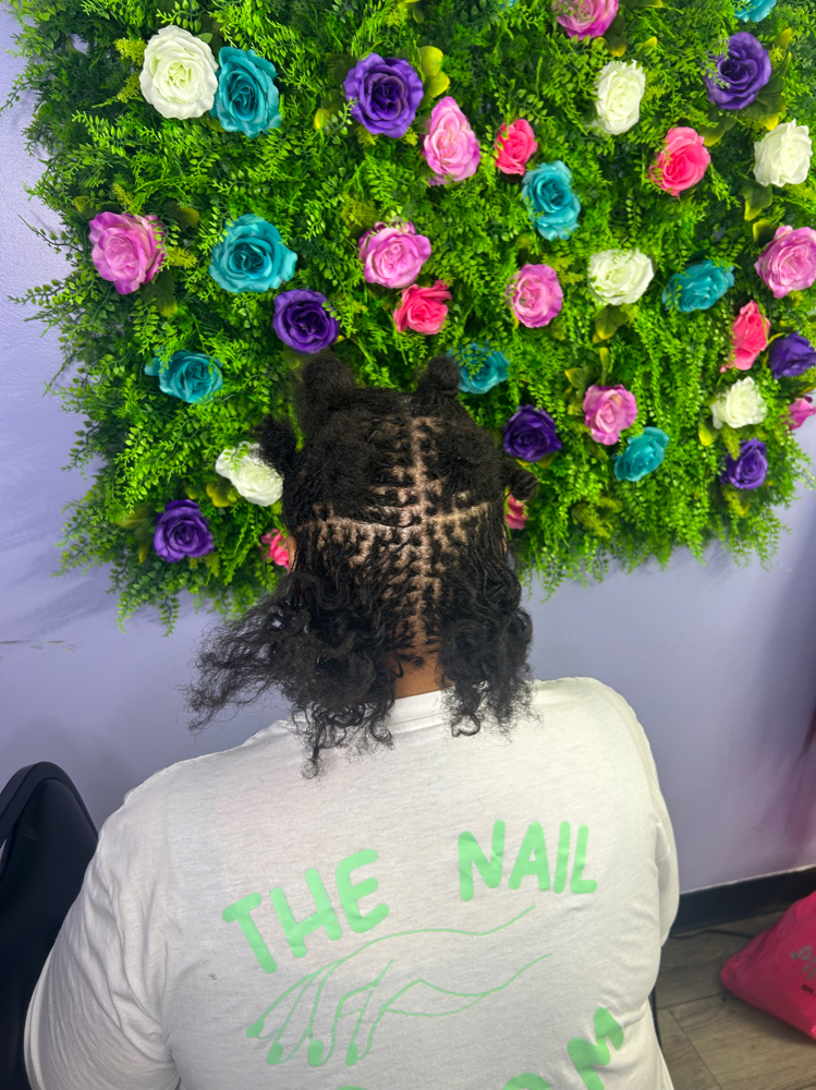 Starter locs (sisterlocs/microlocs)