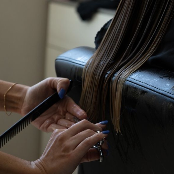 Shear Haircut at Kindred Collective in North Liberty, IA