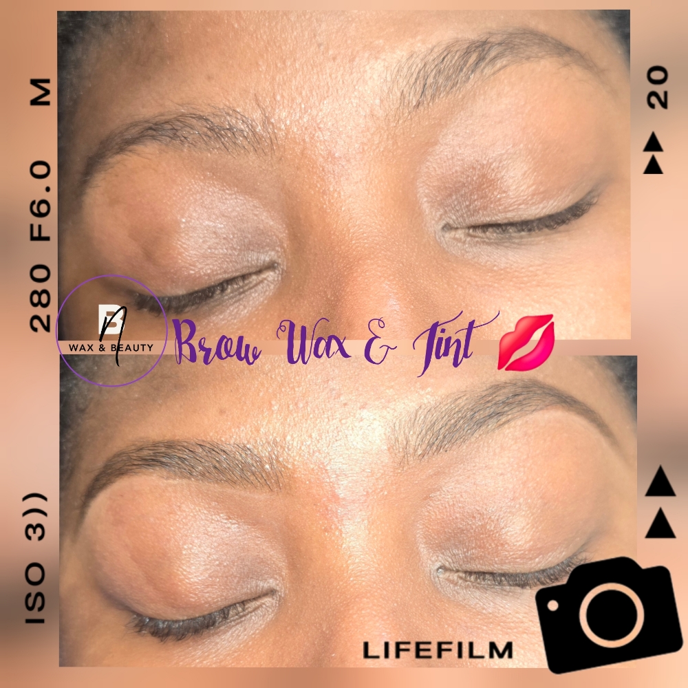 Brow Wax & Tint/w UnderEye Mask