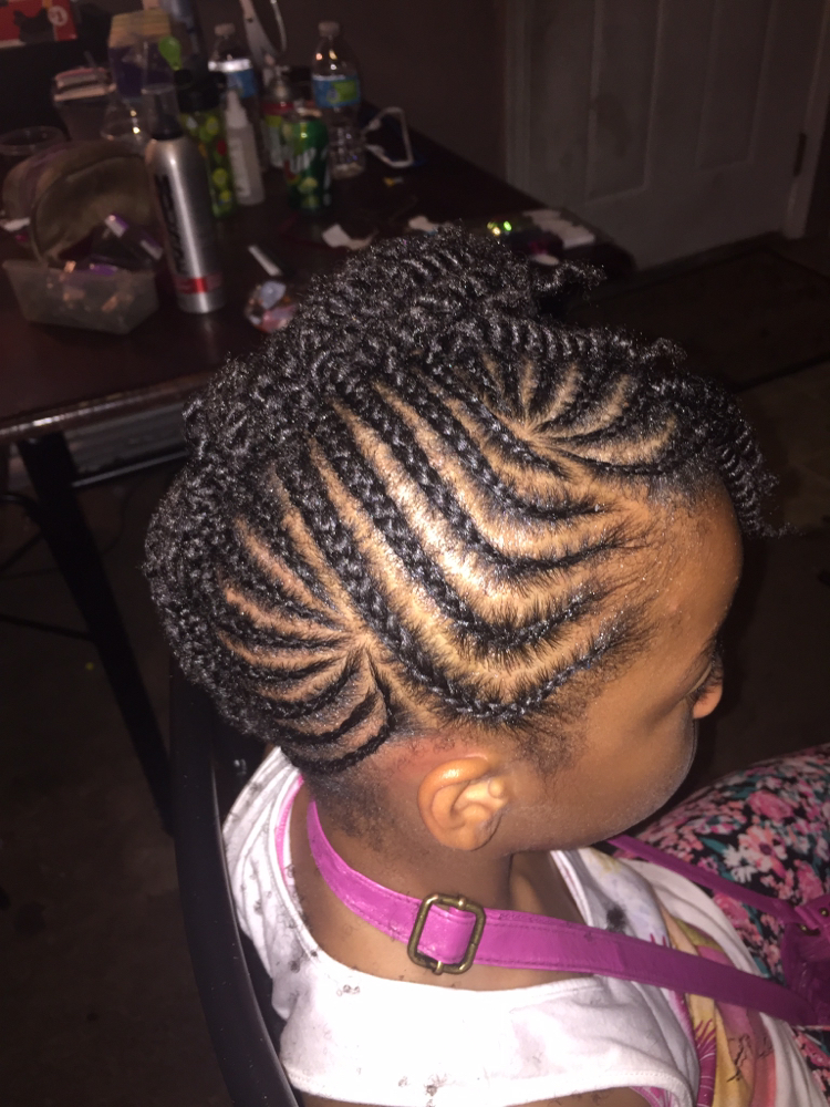 Braids With Twisted Out Ends