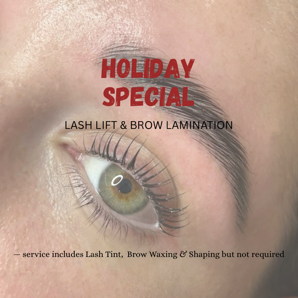 Lash Lift & Brow Lamination Combo