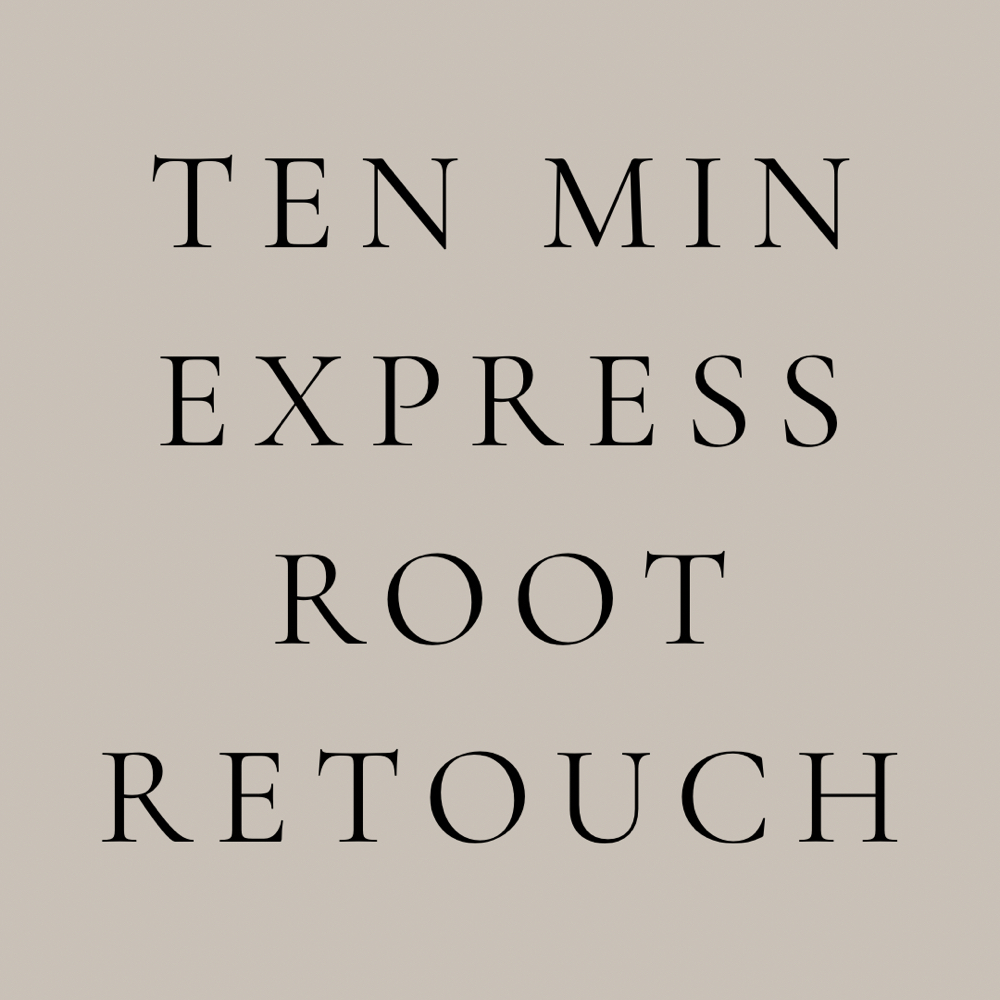 10 MIN EXPRESS ROOT RETOUCH at Fox Hair Studios in Bossier City, LA