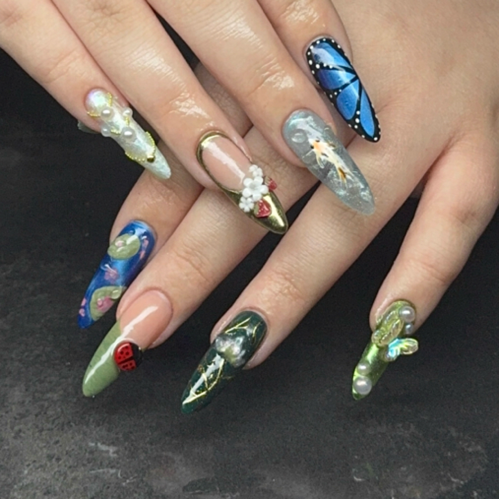 Gel X Full Set at Juss Nailss in Henderson, NV