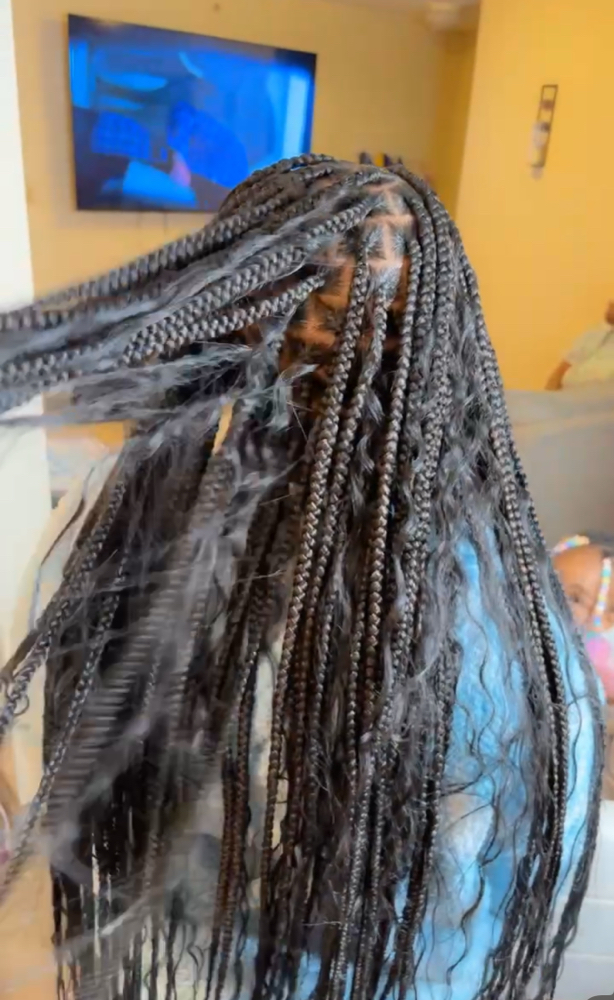 Smedium Knotless Boxbraids