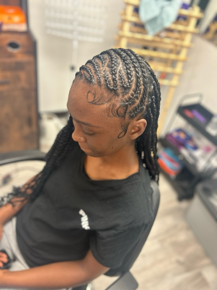 Half Lemonade Half Knotless