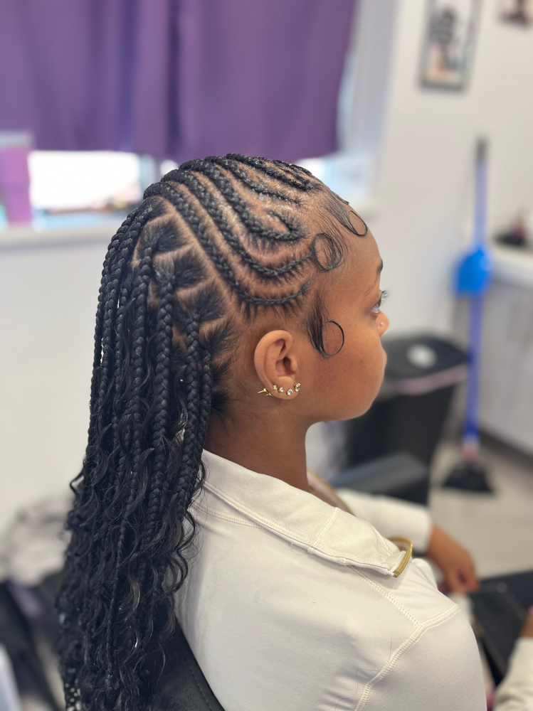 Half Lemonade Half Knotless