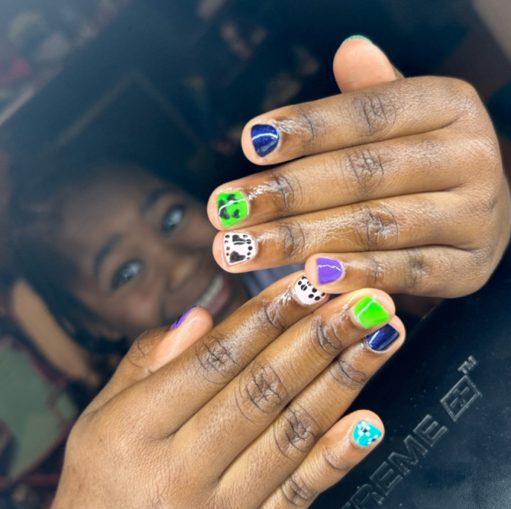 Kiddie (child) Polish at The Beauty Bar in Leland, MS