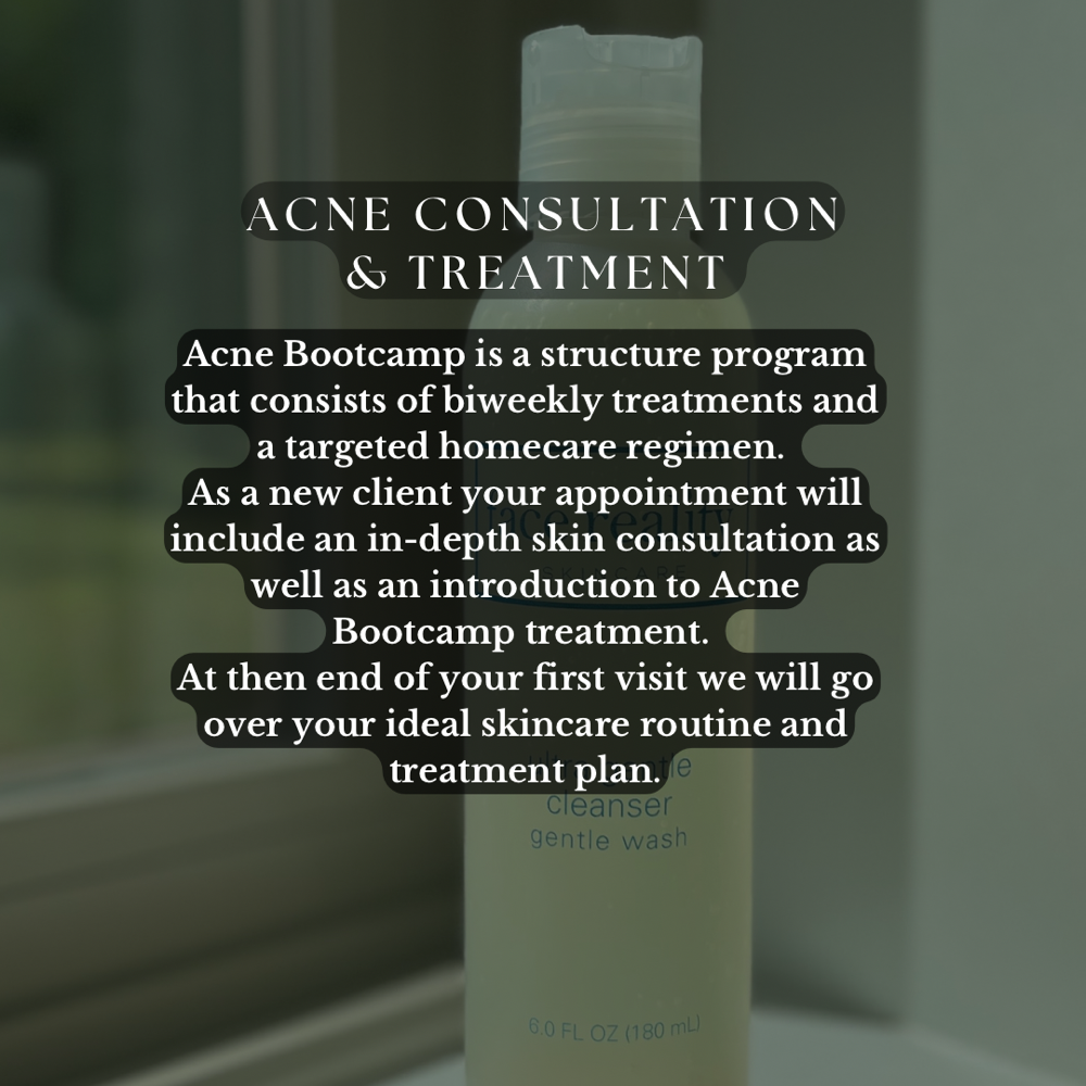 ACNE BOOTCAMP CONSULTATION