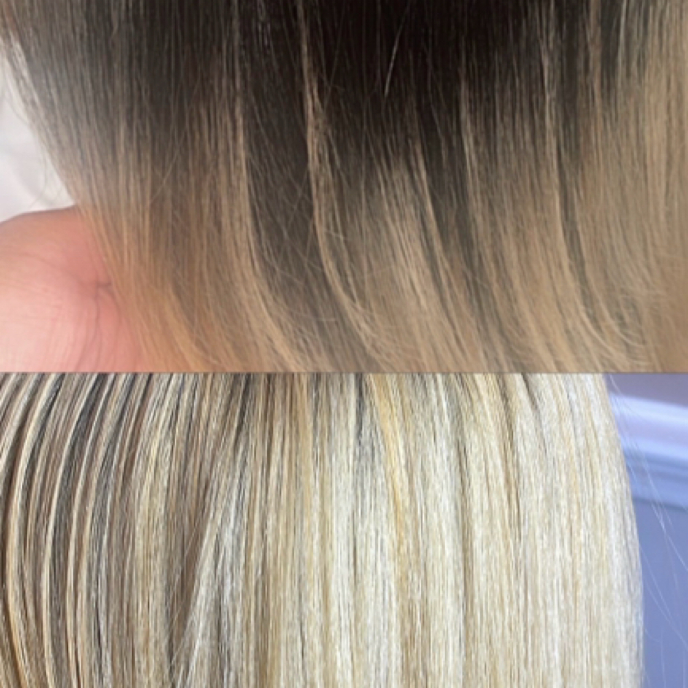 ROOT TOUH UP at Rivas glam studio in Sicklerville, NJ