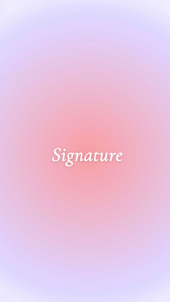 My Signature Facial
