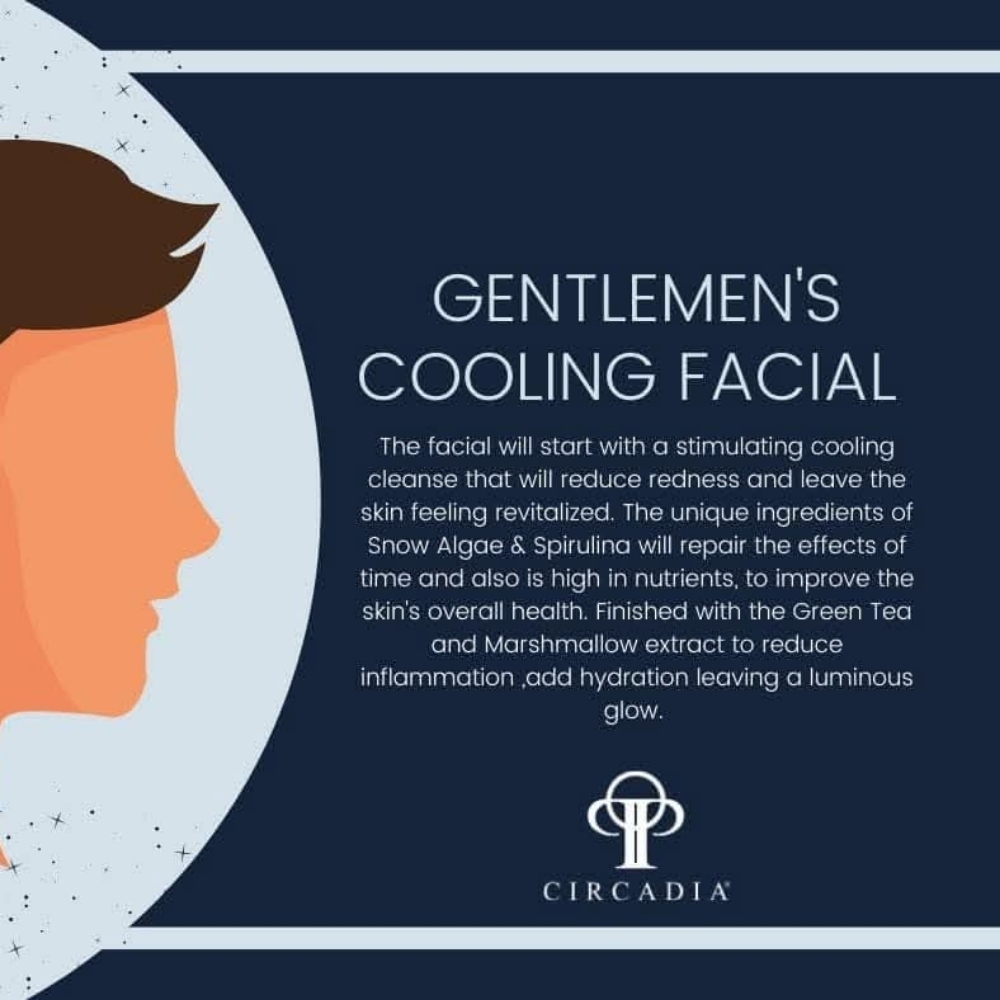 Gentleman’s Cooling Skin Treatment