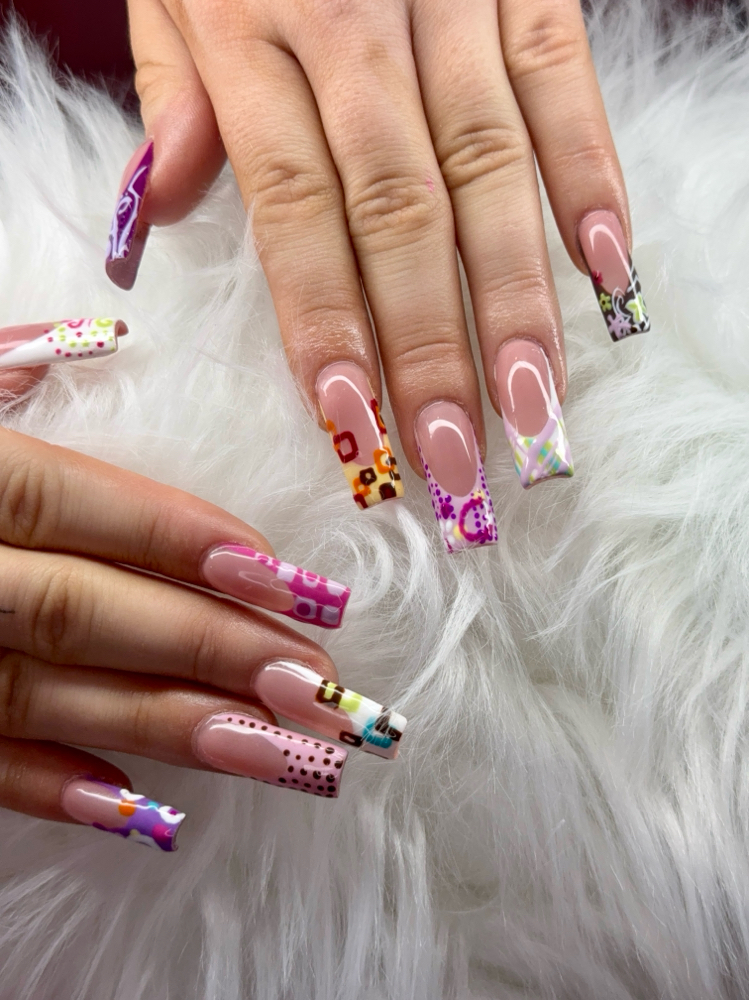 Freestyle Gel X Fullset + Soak off