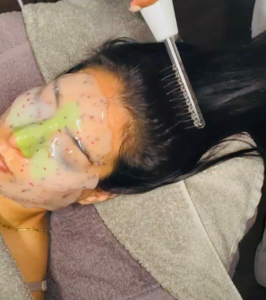 Scalp Massage at Des Beauty & Skin in El Paso, TX