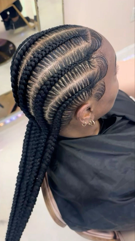 Feed In Braids 4-6