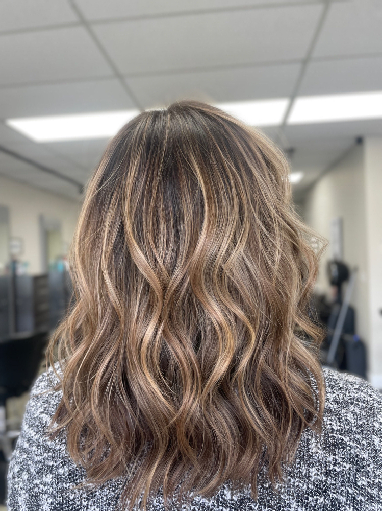 Partial Balayage at Hair by Nat Giselle in Millbrae, CA