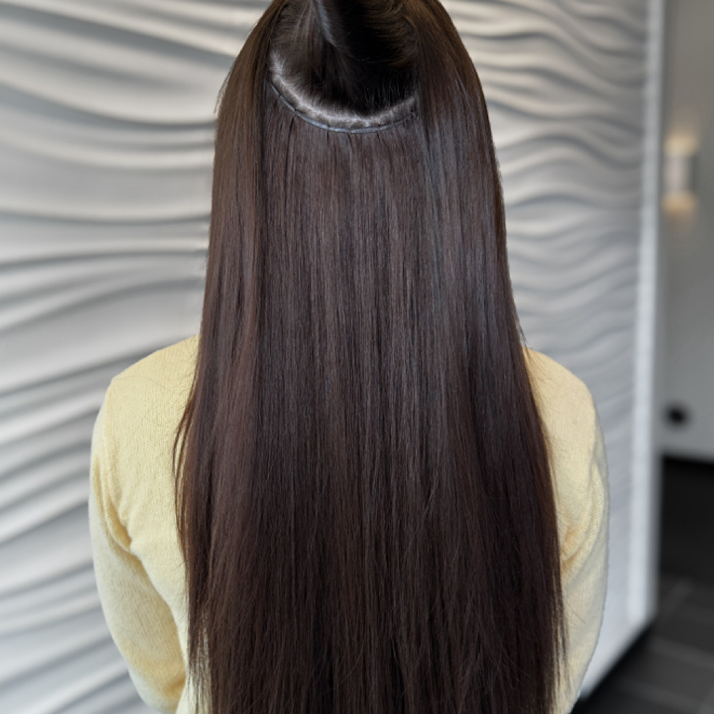1 Row Extension Reinstall at Hair by Morgan Oakley in Apex, NC