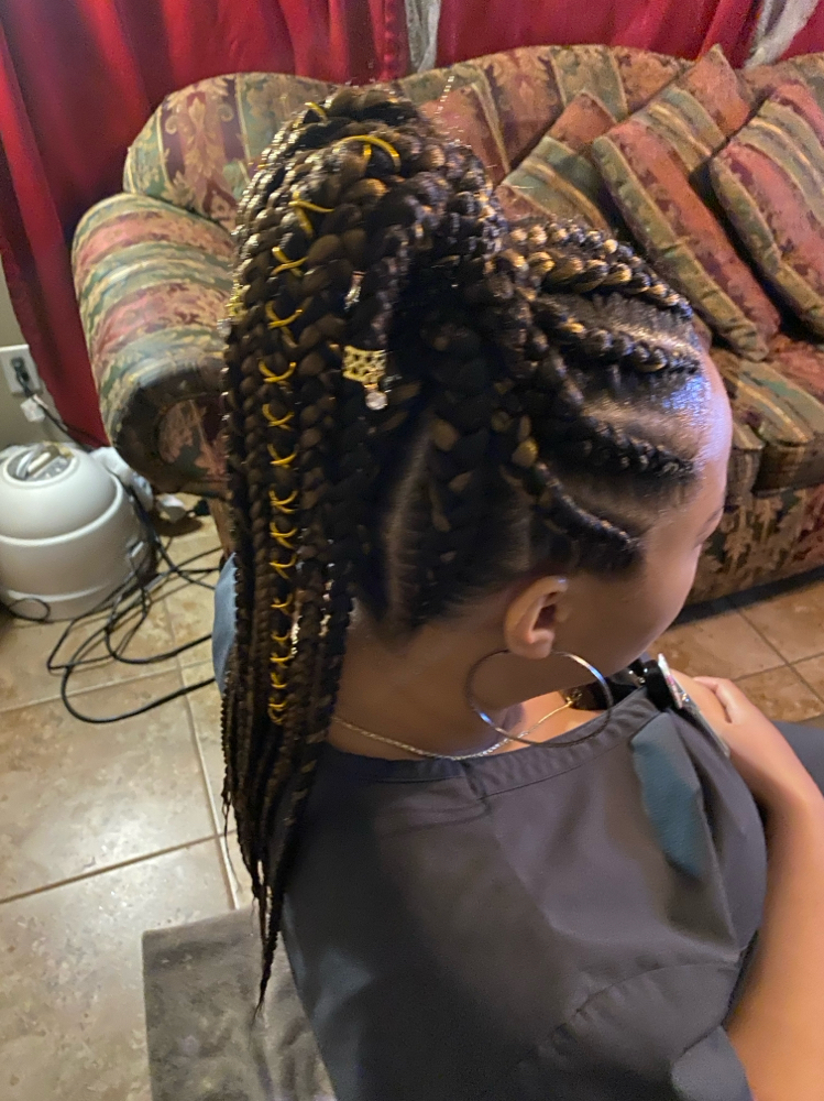 Feeding Ponytail