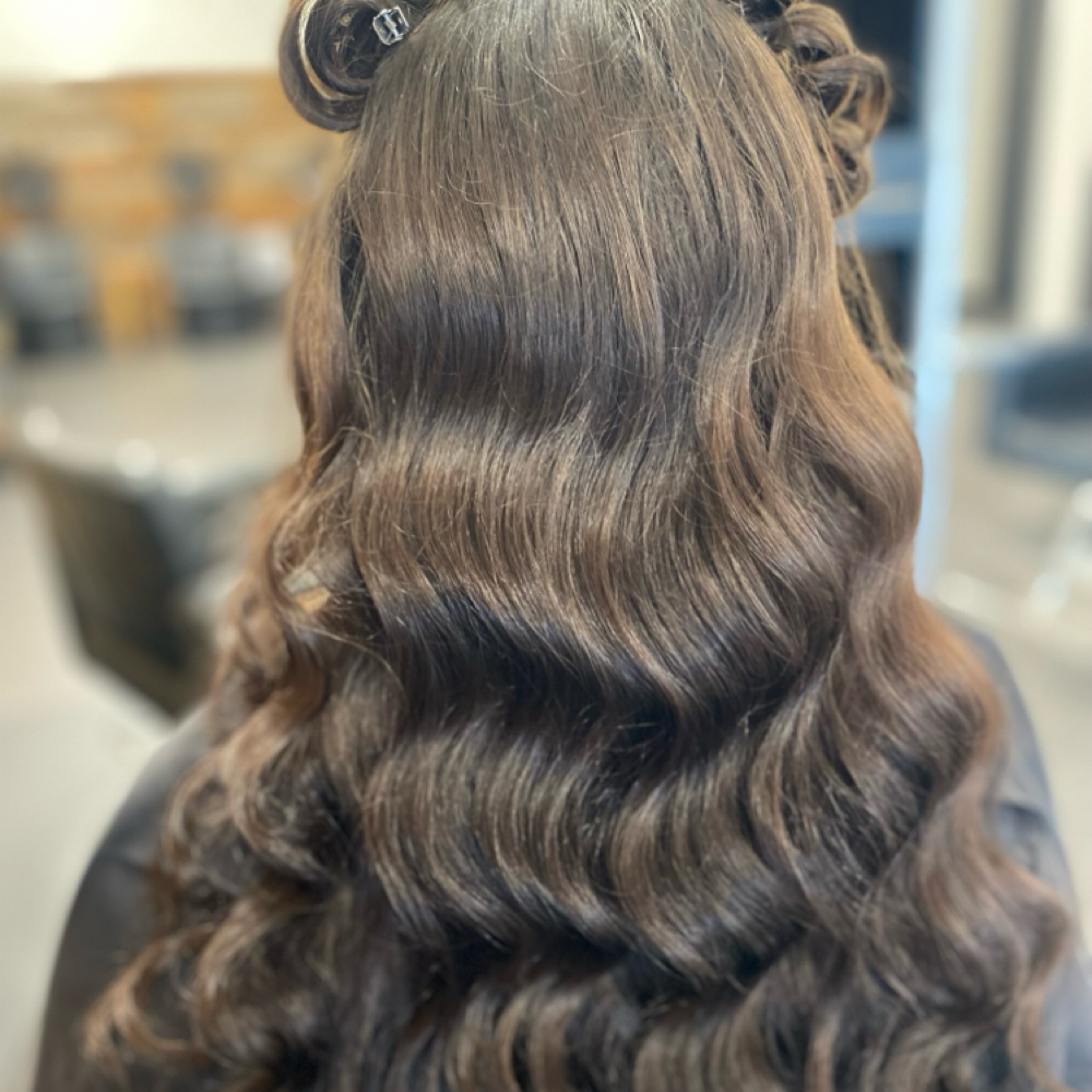 Flat iron/ Curls! at Hair by Lany in Leesburg, VA