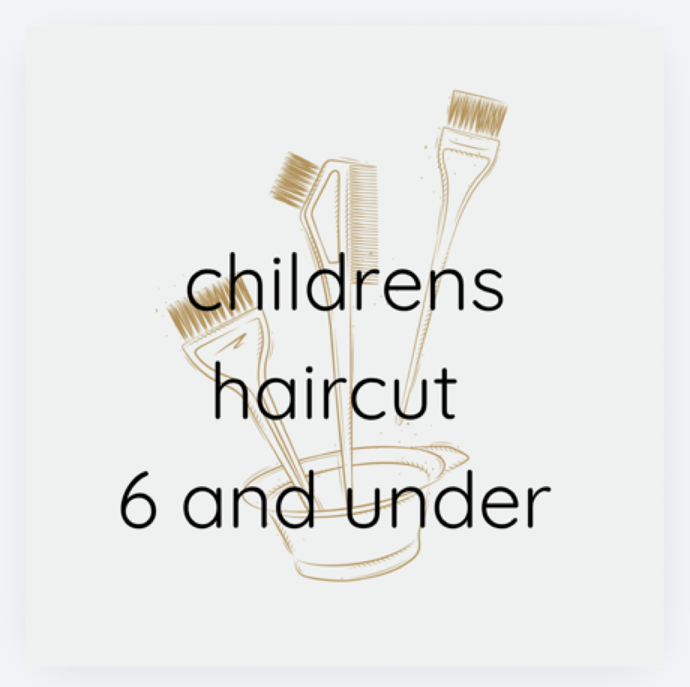 Childrens Cut 6 And Under at Ellington Grey Studio in Cullman, AL