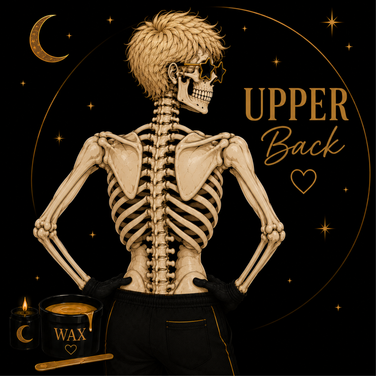 Upper Back at Enchanted Skin and Wax in Mars Hill, NC