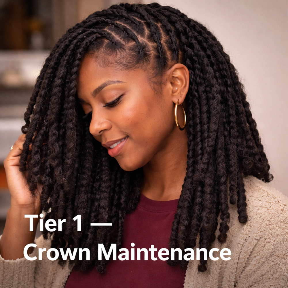 Tier 1 | Crown Maintenance Session at Restoring Natural Beauty in Wilmington, DE