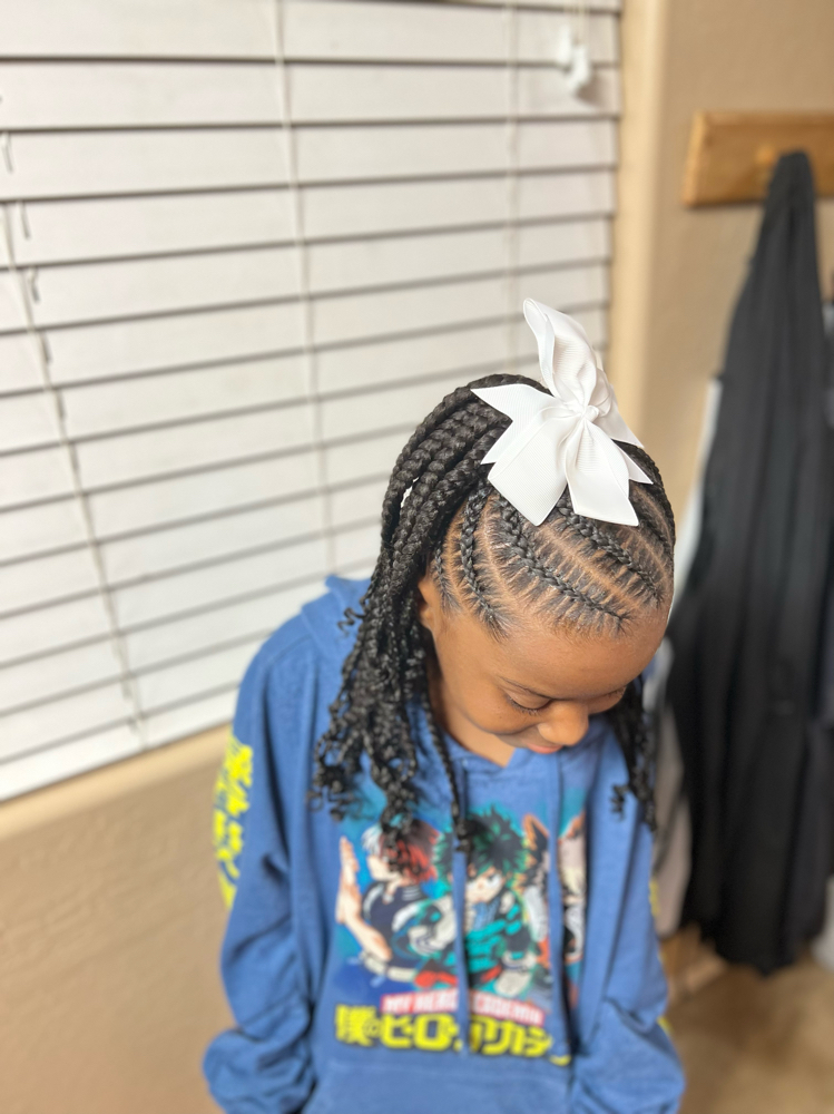 Braided Updo (6-8 Braids)