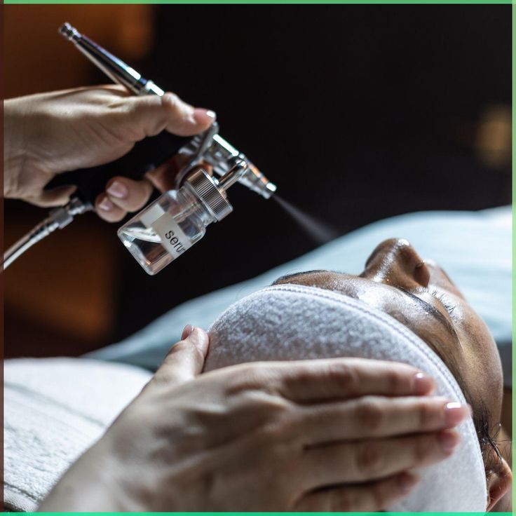 Vacuum extraction oxy spray Facial