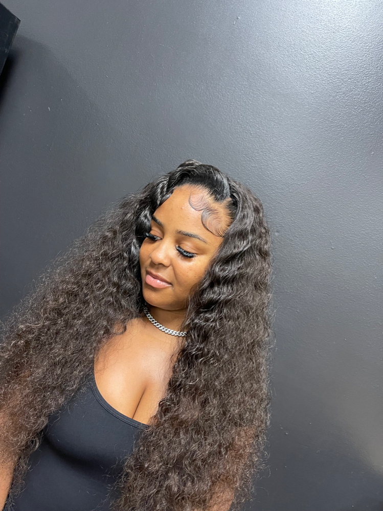 Flip Over Quickweave at Hair Styles By Madi in Oakpark, MI