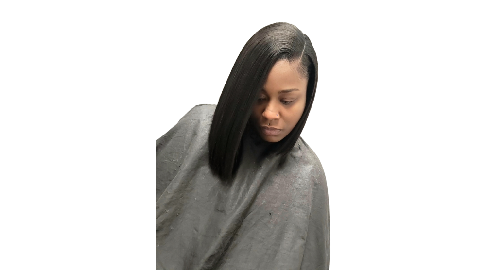 SIDE PART BOB -HAIR INCLUDED
