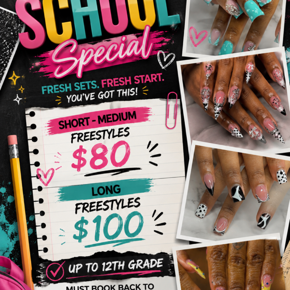 Back To School Special 📚✏️ at RiemLi in Marcus Hook, PA