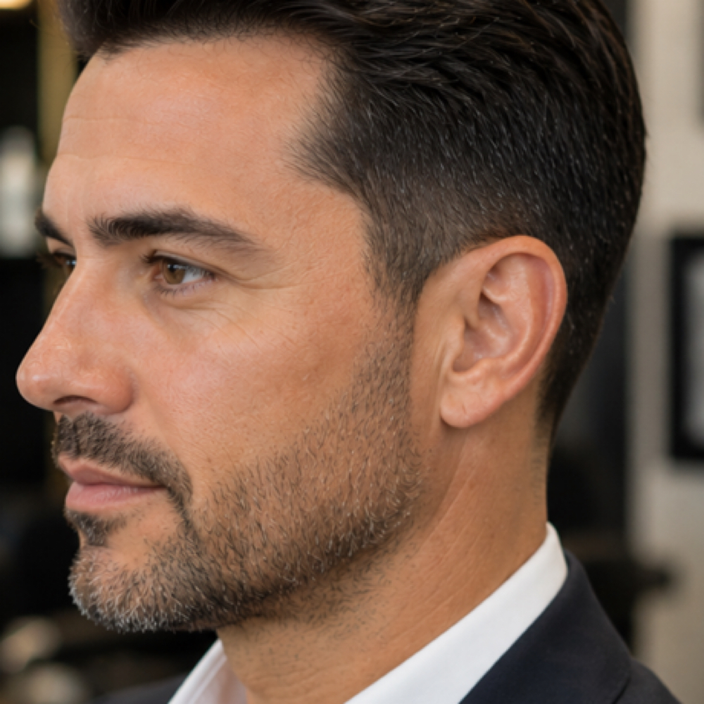 Men Adul Star Haircut & Spa at Styles By Elvia in Mount Pleasant, WI